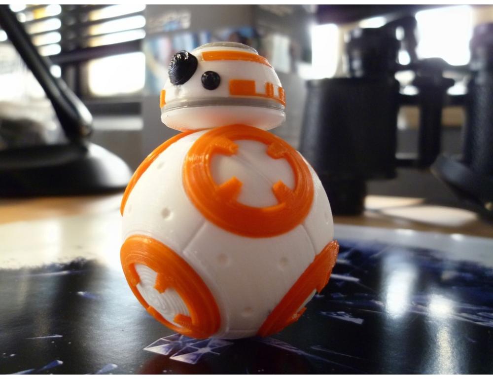 BB-8机器人3D打印模型