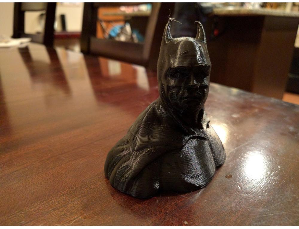 蝙蝠侠侧身像3D打印模型