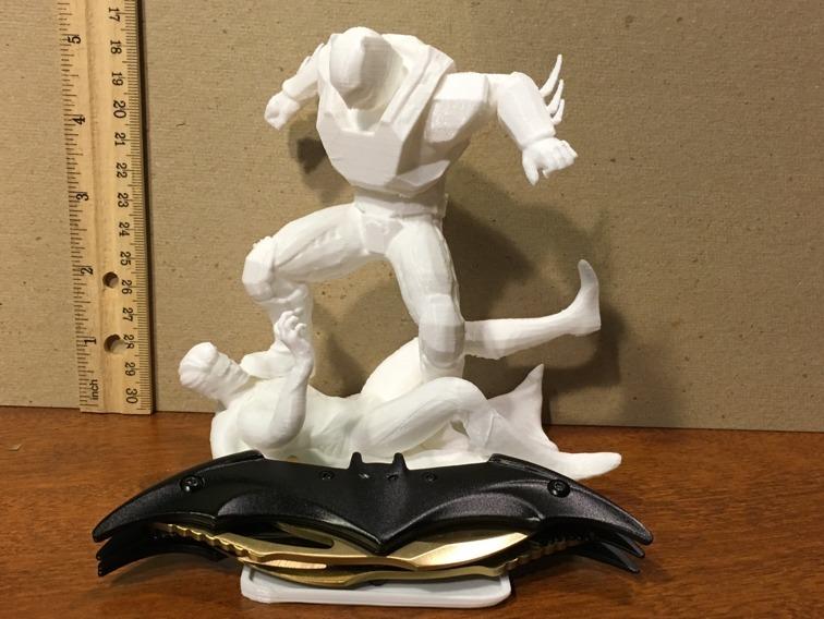 超人大战蝙蝠侠3D打印模型