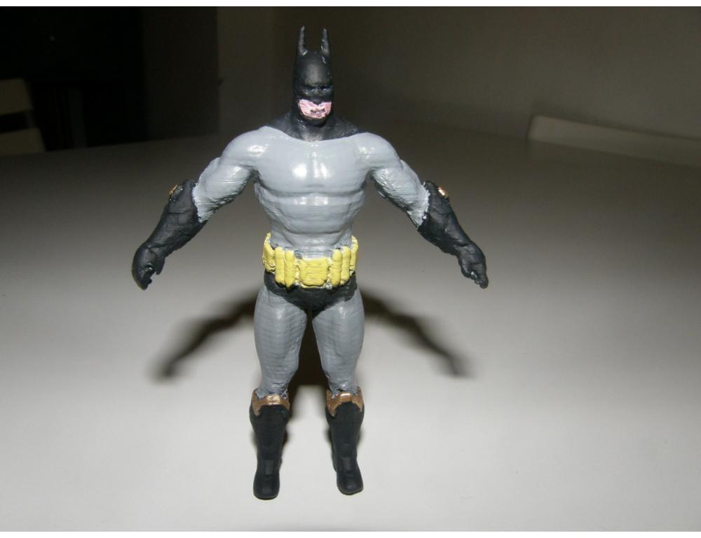蝙蝠侠手办3D打印模型