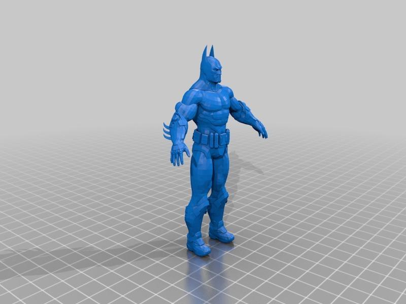 蝙蝠侠手办3D打印模型