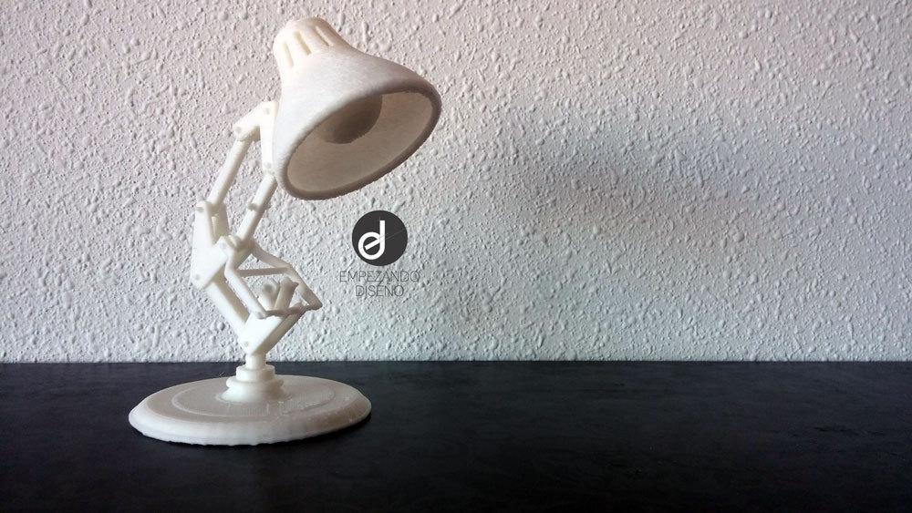 皮克斯Luxo台灯3D打印模型