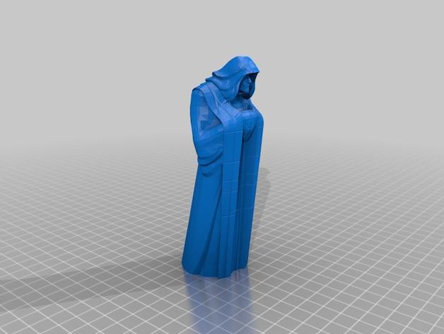 旧共和国武士3D打印模型