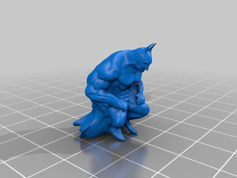 等待版蝙蝠侠3D打印模型