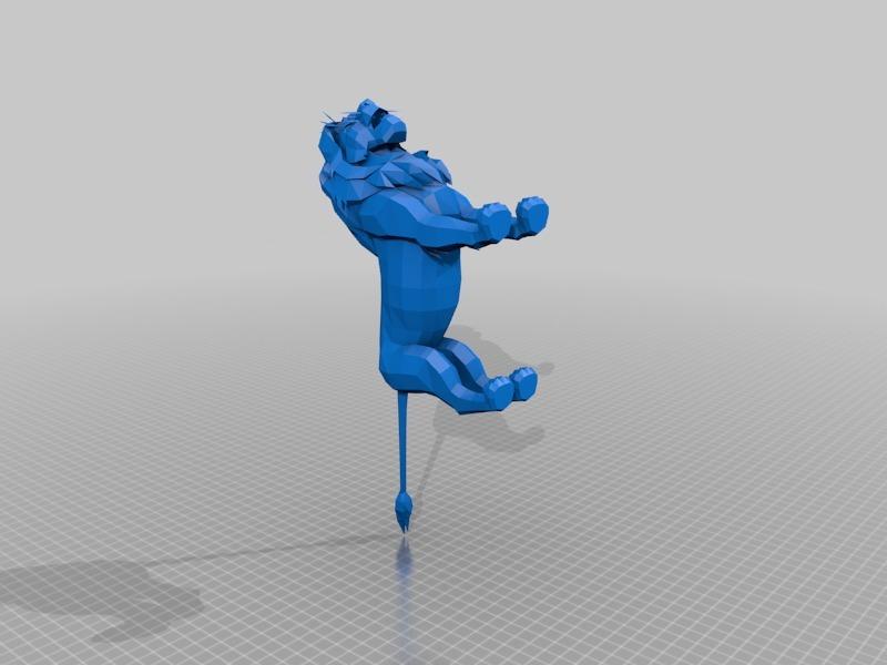 狮子王-辛巴和娜娜3D打印模型