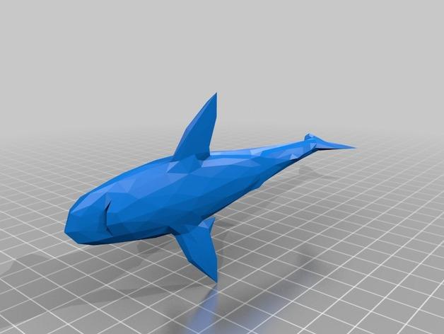 鲨鱼3D打印模型