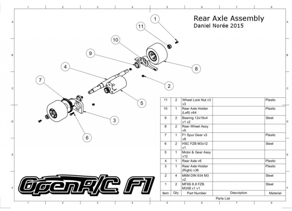 F1方程式赛车3D打印模型