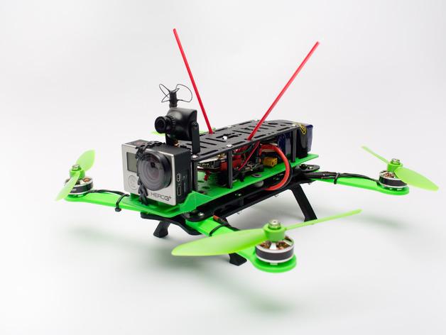 MHQ2飞行器3D打印模型