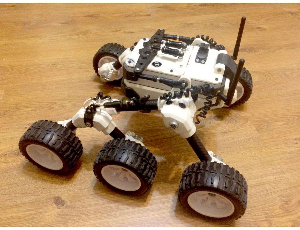 火星漫游者3D打印模型