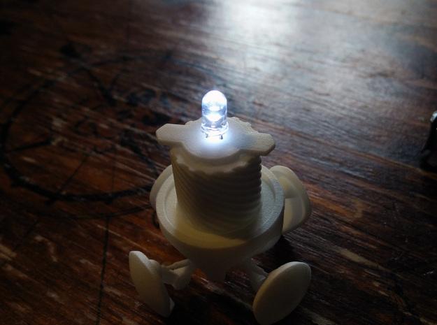机器人小夜灯3D打印模型
