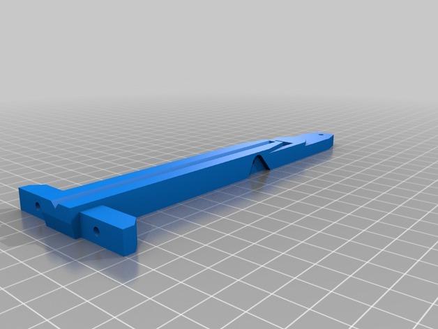 十字弓弩3D打印模型