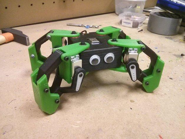 小龟四足机器人3D打印模型