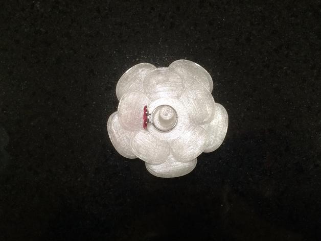 花朵戒托3D打印模型