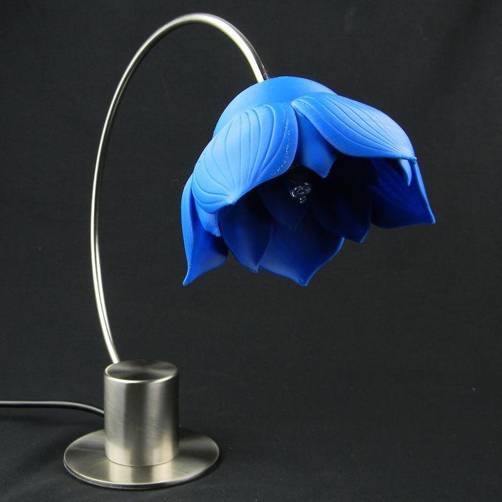 蓝莲花台灯3D打印模型