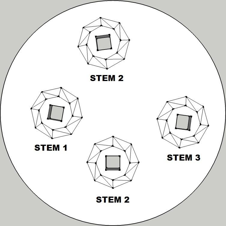 笑脸花带花盆3D打印模型