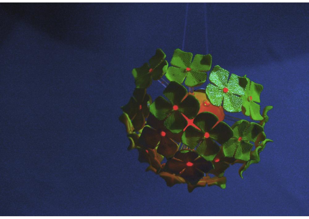 绣球花LED灯3D打印模型