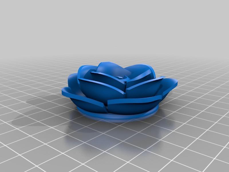 一朵花3D打印模型