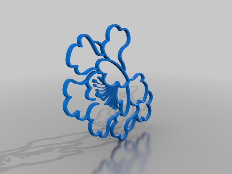 樱花3D打印模型