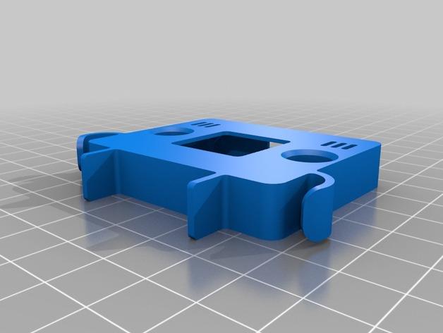 迷你机器人3D打印模型