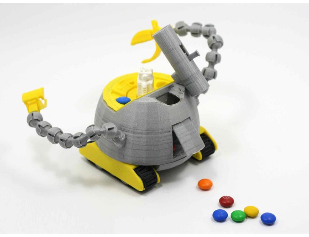 小机器人3D打印模型