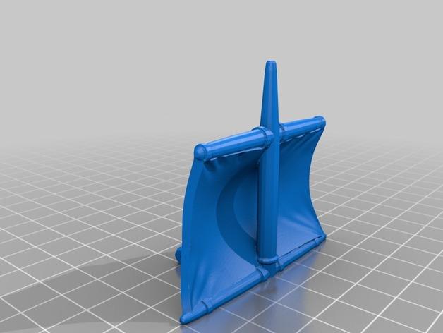 帆船3D打印模型