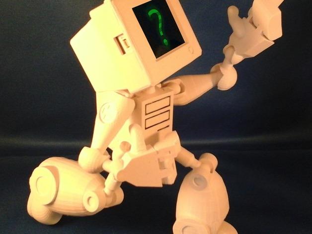 玩具机器人3D打印模型