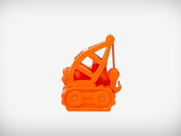 升降机玩具3D打印模型