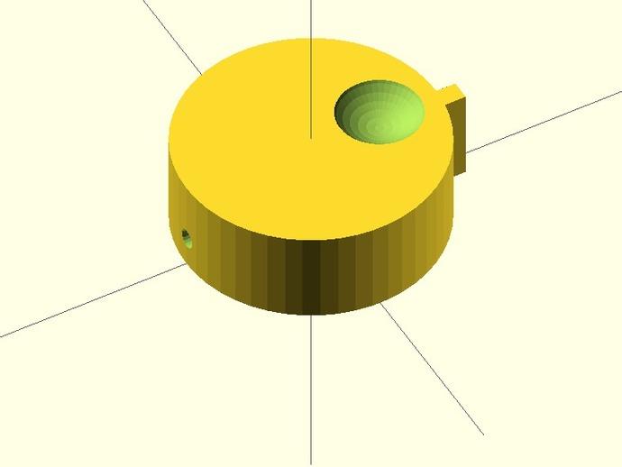 自定义按钮3D打印模型