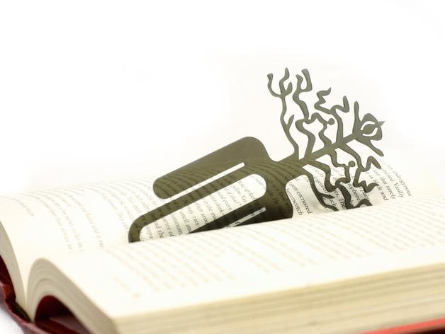 小树书签3D打印模型