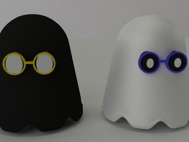 小幽灵3D打印模型