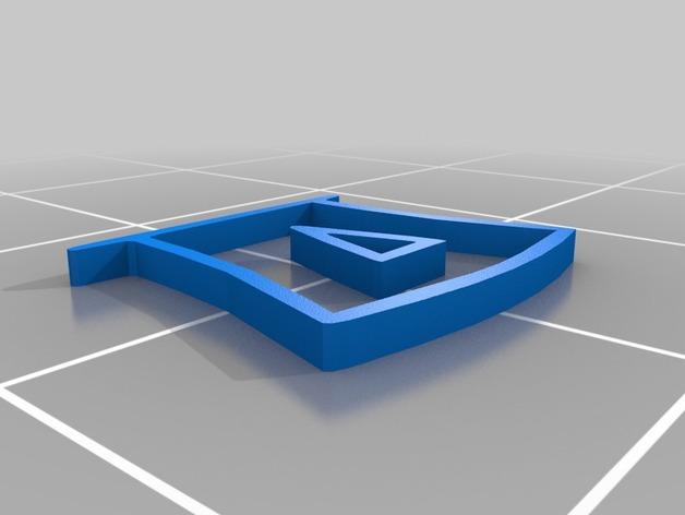 埃及象形文字3D打印模型