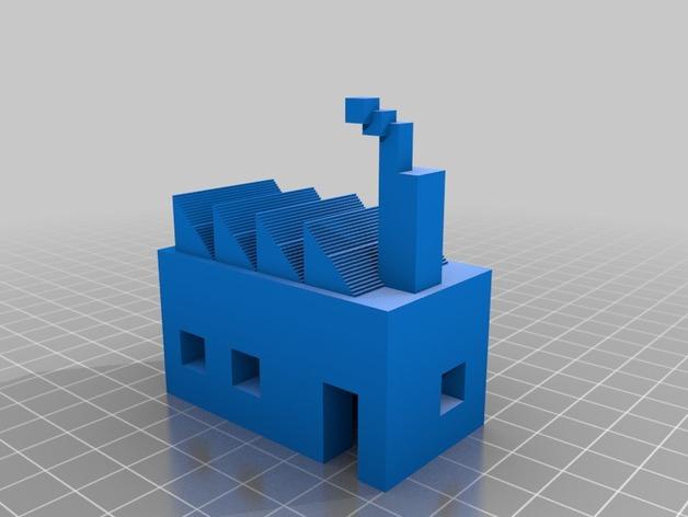 建设自己的城堡3D打印模型