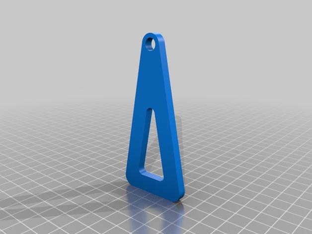 平衡的杠杆3D打印模型