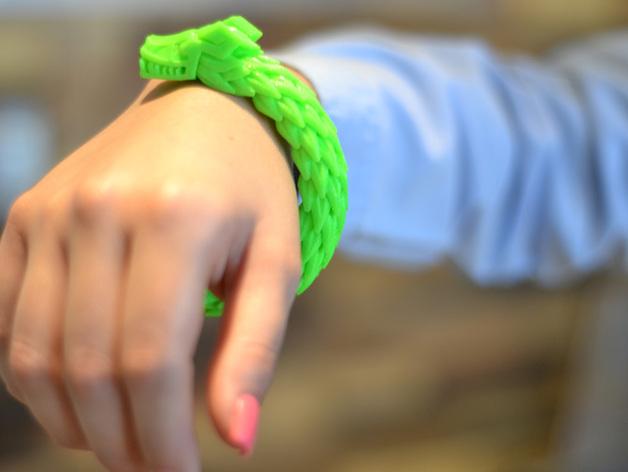 羽蛇神的手镯3D打印模型