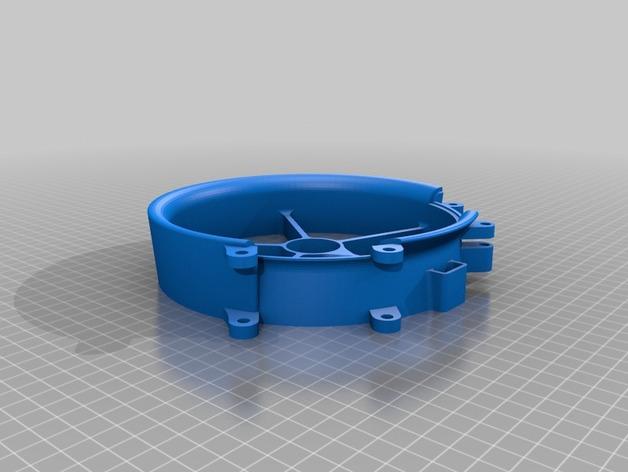 四轴飞行器3D打印模型
