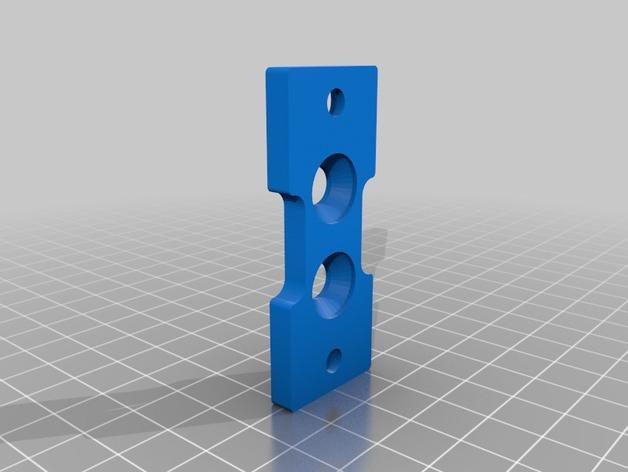 挤出机V3前山适配器3D打印模型