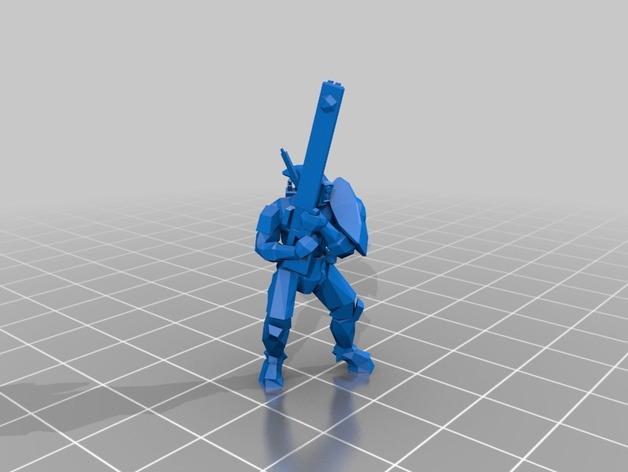 火战士3D打印模型