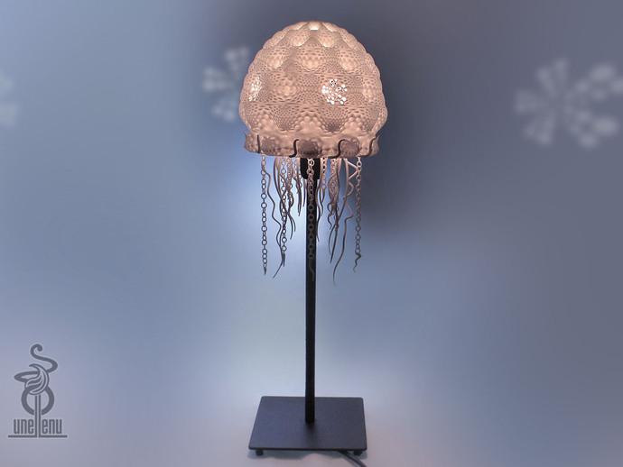 水母灯罩3D打印模型