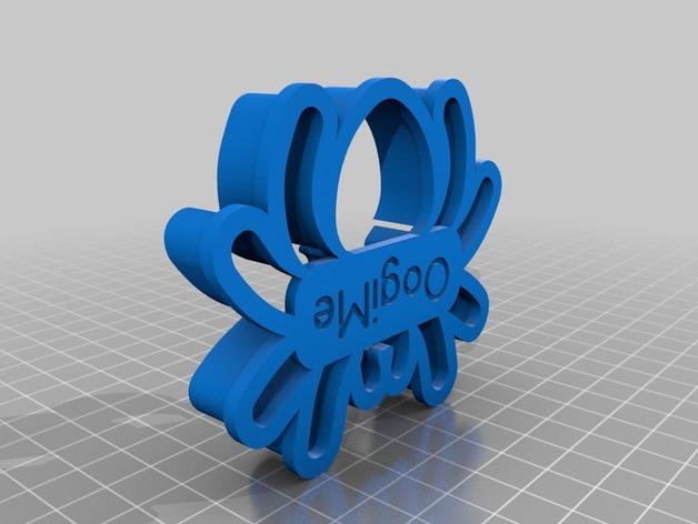 蜘蛛饼干刀具3D打印模型
