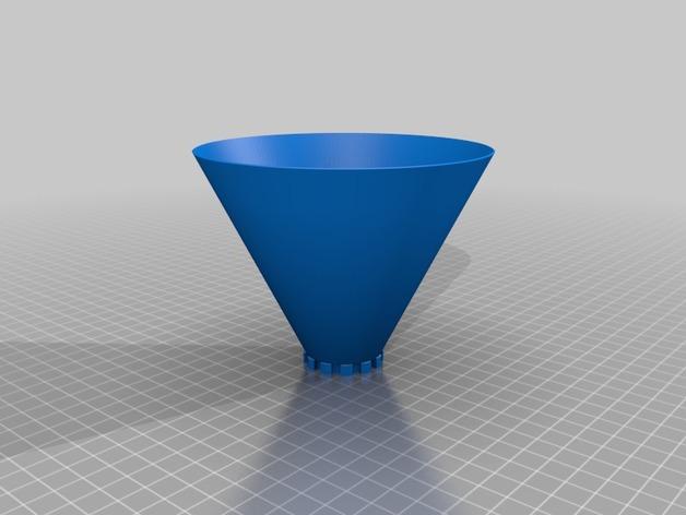 镂空花纹吊灯3D打印模型