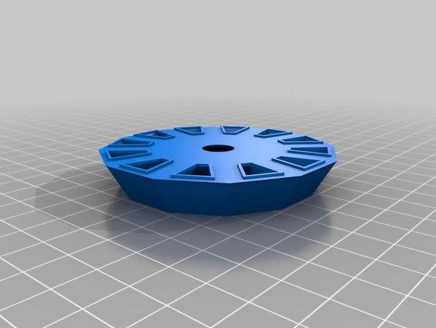 镂空花纹吊灯3D打印模型
