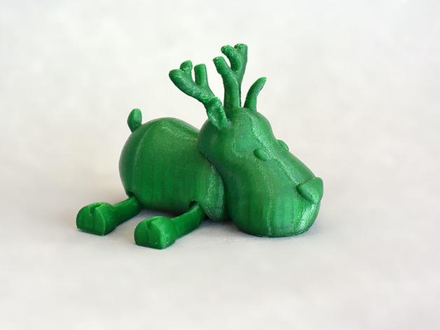 圣诞玩偶3D打印模型