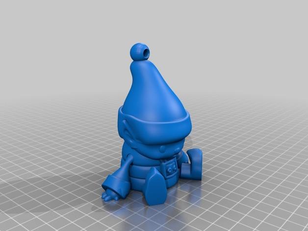 圣诞玩偶3D打印模型