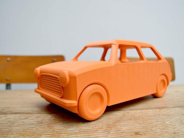 小轿车3D打印模型