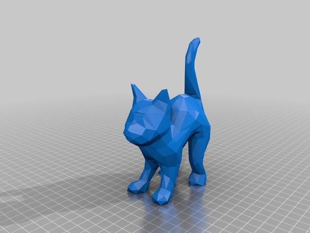面猫3D打印模型