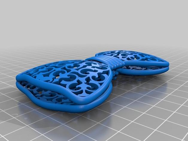 花哨的领结3D打印模型