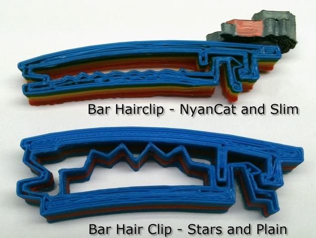条形发夹3D打印模型