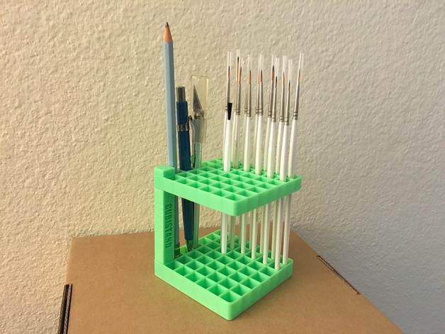 毛笔架3D打印模型