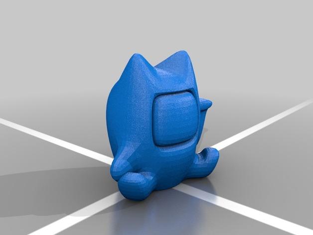好运猫3D打印模型