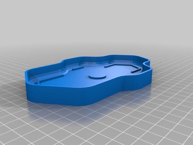 六角播种机3D打印模型